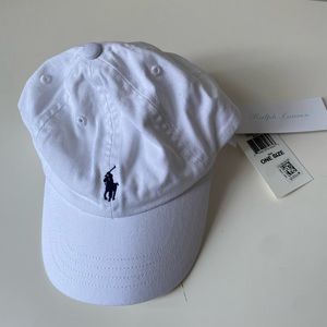 Ralph Lauren POLO toddler white cap